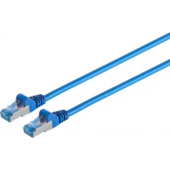SHIVERPEAKS S/CONN maximum connectivity Cat 6A S/FTP PIMF -verkkopatchkaapeli, RJ45, 7,5 m, sininen (75717-B)