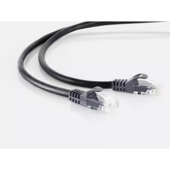 SHIVERPEAKS S/CONN maximum connectivity Cat.7 U/UTP RJ45 -verkkokaapeli, musta, 7,5 m (08-35065)