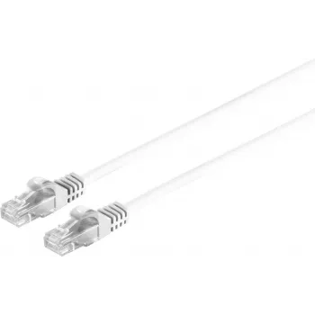 SHIVERPEAKS S/CONN maximum connectivity Cat.7 U/UTP RJ45 -kaapeli, valkoinen, 0,25 m 08-35006