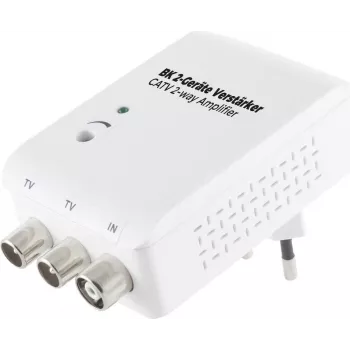 SHIVERPEAKS S/CONN Maximum Connectivity kaksoisantennivahvistin, 20 dB, IEC (15-15002)