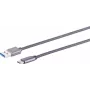 SHIVERPEAKS S/CONN Maximum Connectivity USB A-C -kaapeli - USB-A-adapterikaapeli, USB-C, 3.2 Gen 2, Pro, 1,5 m (13-38150)