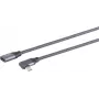 SHIVERPEAKS S/CONN maximum connectivity USB-C-jatkokaapeli, 3.2, 90°, Pro, 0,25 m 13-56000