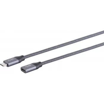 SHIVERPEAKS S/CONN Maximum Connectivity USB-C jatkokaapeli, 3.2 Gen 2, Pro, 2m (13-46030)