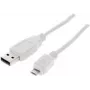 SHIVERPEAKS USB-A–Micro-USB-B-kaapeli, 1 m, USB 2.0, musta