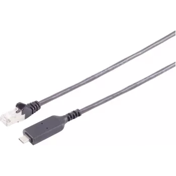 SHIVERPEAKS USB-C - RJ45 Gigabit Ethernet -adapterikaapeli, 5 m, musta (13-51055)