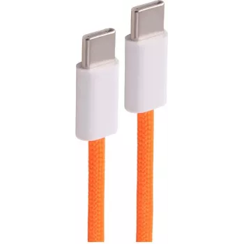SHIVERPEAKS USB-C - USB-C punottu latauskaapeli 60W PD, 3 m, oranssi BS14-21047