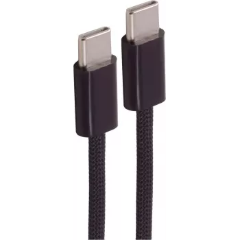 SHIVERPEAKS USB-C - USB-C punottu latauskaapeli, 60W PD, USB 2.0, 2 m, musta BS14-21035