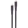 shiverpeaks USB-C–USB-C-kaapeli 3.2 Gen 2x2, 20Gbps, 100W PD, 4K-video, 4 m, musta BS13-57405