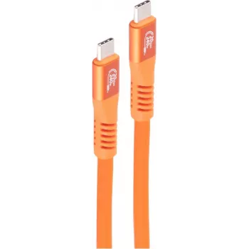 SHIVERPEAKS USB-C - USB-C -kaapeli 3.2 Gen 2x2 240W PD 3.1, 3m, oranssi BS14-77047