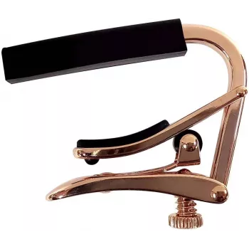 Shubb C1RG Royale Roller capo akustiselle ja sähkökitaralle - ruusukulta