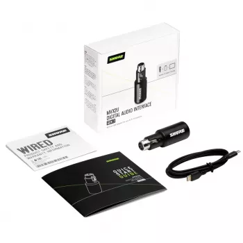 Shure MVX2UG2 digitaalinen ääniliitäntä XLR - USB
