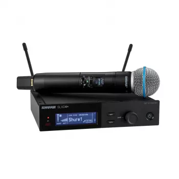 Shure SLXD24+E/B58 langaton mikrofoni Beta 58A -kapselilla