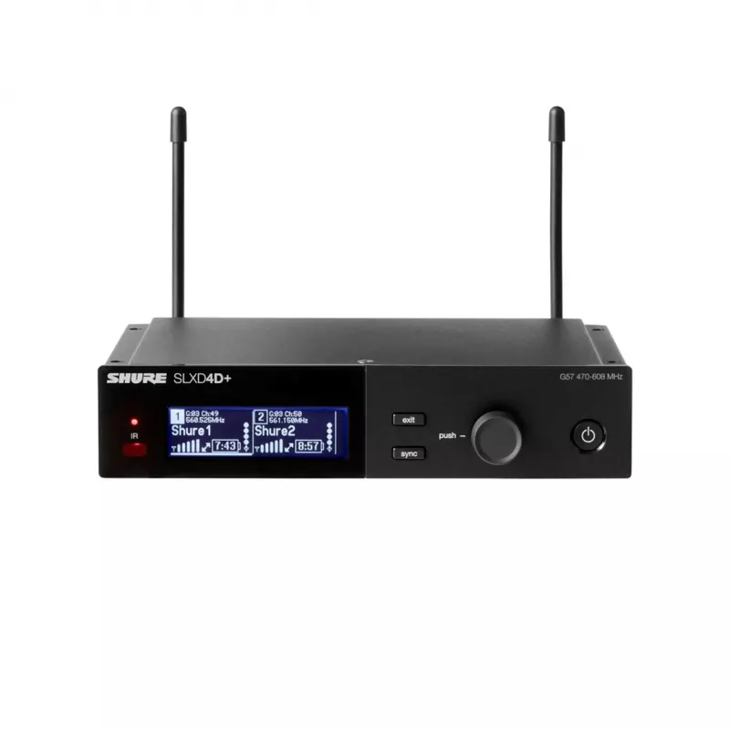 Shure SLXD24D+E/58 Dual langaton järjestelmä SM58-kapseleilla