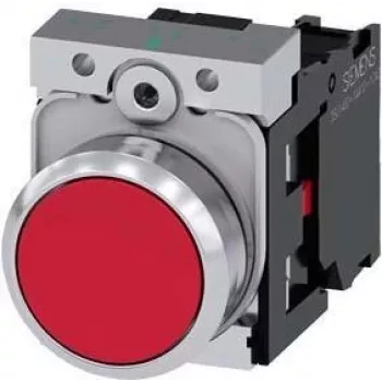 Siemens 3SU1150-0AB20-1CA0 SIRIUS ACT kiertokytkin, 22mm, 2-asento, 1NO, musta