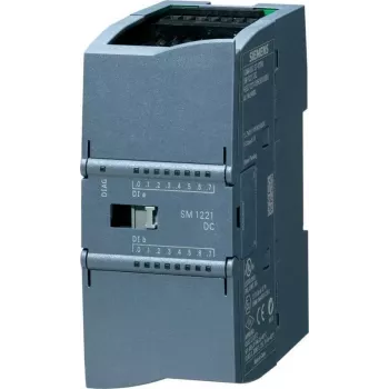 Siemens 6ES7221-1BH32-0XB0 SIMATIC S7-1200 SM 1221 digitaalinen tulomoduuli, 16 DI, 24 V DC, Sink/Source, ruuviliittimet