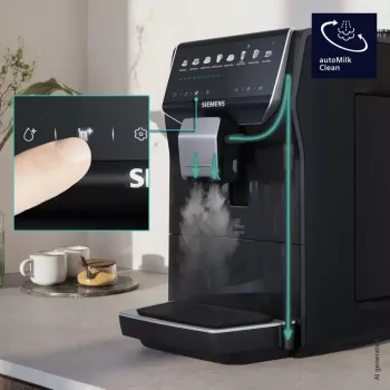 Siemens EQ500 iAroma TP553E07 kahviautomaatti, pianolakka musta