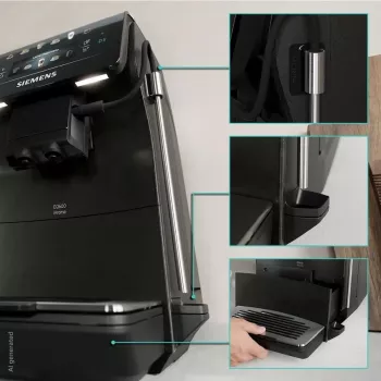 Siemens EQ600 iAroma TP603E08 15 bar espressokeitin