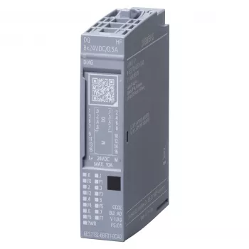 Siemens SIMATIC ET 200SP digitaalilähtömoduuli DQ 8x24VDC 6ES7132-6BF01-0CA0
