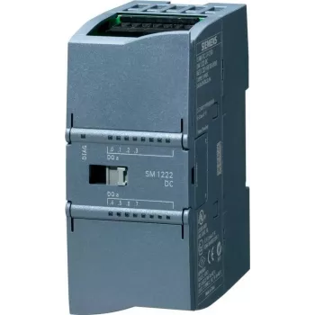 Siemens SIMATIC S7-1200 digitaali- ja analogia-I/O-moduuli 6ES7222-1BH32-0XB0, 8 DI, 8 rele DO, 2 AI, 2 AO, 24V DC