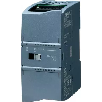 Siemens SIMATIC S7-1200 SM 1231 analogiatulomoduuli 6ES7231-4HD32-0XB0, 4 AI, 0-20mA/4-20mA, 13-bittinen, liitettävät liittimet
