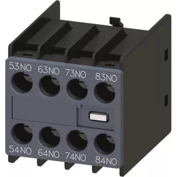 Siemens SIRIUS 3RH2 apukoskettimisto, 4 sulkeutuvaa kosketinta, etuasennus, ruuviliittimet, 3RH2911-1GA40