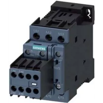 SIEMENS SIRIUS 3RT2026-1BB44 kontakti, 3-napainen, 25 A, 11 kW, 24 V DC käämi, ruuviliittimet