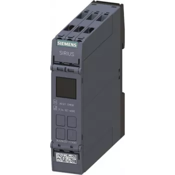 SIEMENS SIRIUS 3UG5625-1CW30 differentiaalivirran valvontarele, AC/DC-herkkä, 24-240 V AC/DC, 1 kanava, digitaalinen LCD, 2 vaihtokosketinta