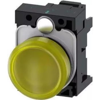 Siemens SIRIUS ACT 3SU1102-6AA30-3AA0 keltainen LED-merkkivalo, 24V AC/DC, 22 mm