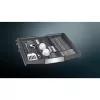SIEMENS SN57TS00CE iQ700 täysin integroitu astianpesukone (harjattu ruostumaton teräs/musta, 60 cm, Home Connect)