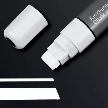SIGEL liitutaulutussi 150 viiste kärki 5-15 mm valkoinen pyyhittävä 1 kpl