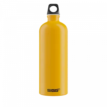 SIGG Traveller 1L sinappinkeltainen juomapullo