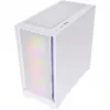 SILENTWARE Flow 110 ARGB White Tempered Glass Mid-Tower-kotelo