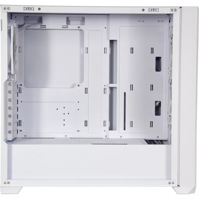 SILENTWARE Flow 110 ARGB White Tempered Glass Mid-Tower-kotelo