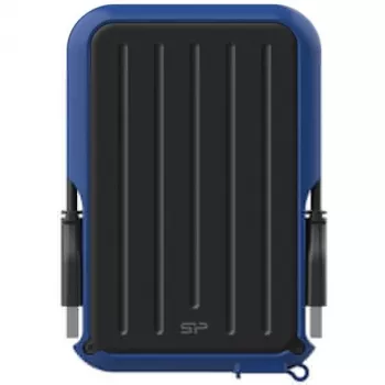 Silicon Power Armor A66 1TB ulkoinen kiintolevy USB 3.2 Gen 1, kestävä, IPX4 roiskevesisuojattu, musta punaisin korostuksin