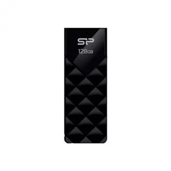 Silicon Power Blaze B03 32GB USB 3.2 Gen 1 -muistitikku, sisäänvedettävä, musta