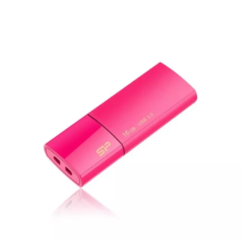 Silicon Power Blaze B05 16GB USB 3.0 -muistitikku, pinkki (SP016GBUF3B05V1H)