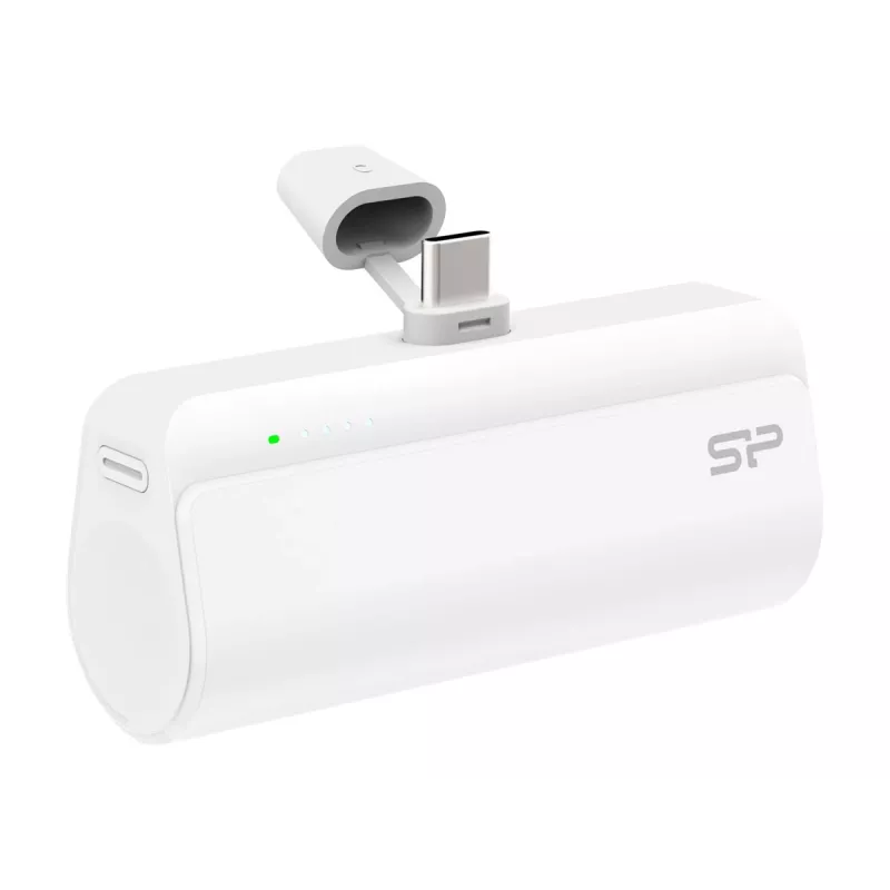 Silicon Power QD50 varavirtalähde, 5000 mAh, USB-C, valkoinen (SP5K0MAPBKQD500W)
