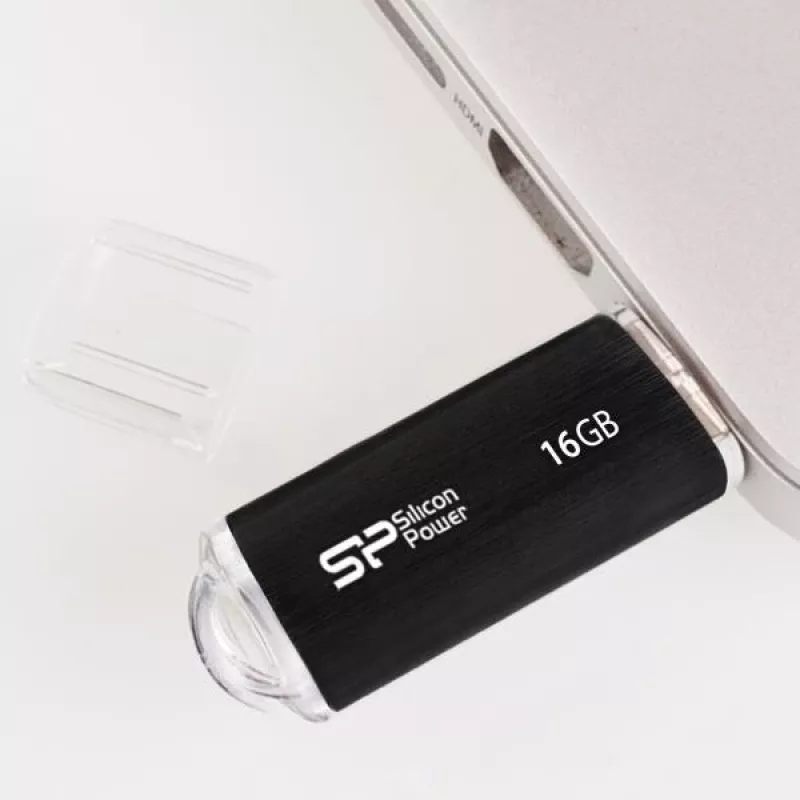 Silicon Power Ultima II USB-muistitikku 16 GB USB Type-A 2.0 musta