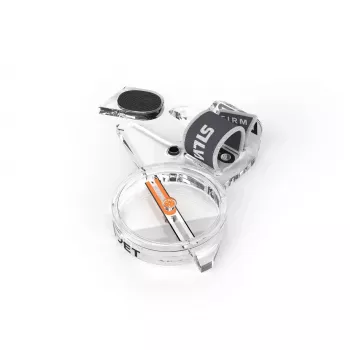 Silva Arc Jet Labais peukalokompassi - Black/Transparent
