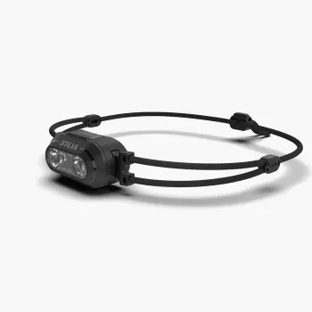 Silva Smini Fly otsalamppu - musta (250 lm)