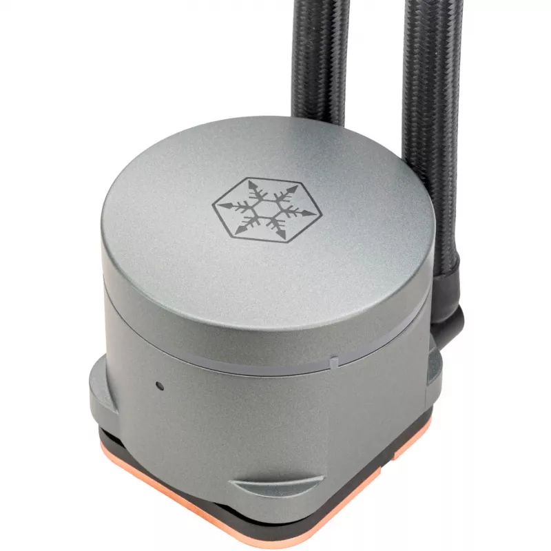 SilverStone Hailstone 360 Black All-in-One nestemäinen CPU-jäähdytin 360mm ARGB