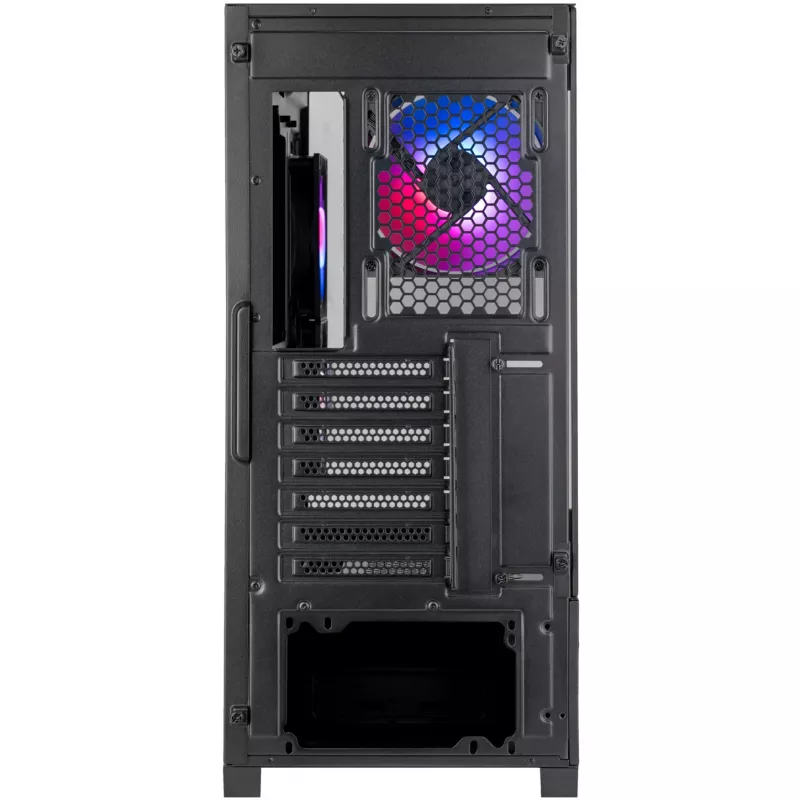 SilverStone Lucid 05 Black 270° Panoramic Glass Design Mid-Tower-kotelo