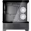 SilverStone Lucid 05 Black 270° Panoramic Glass Design Mid-Tower-kotelo