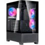 SilverStone Lucid 05 Black 270° Panoramic Glass Design Mid-Tower-kotelo
