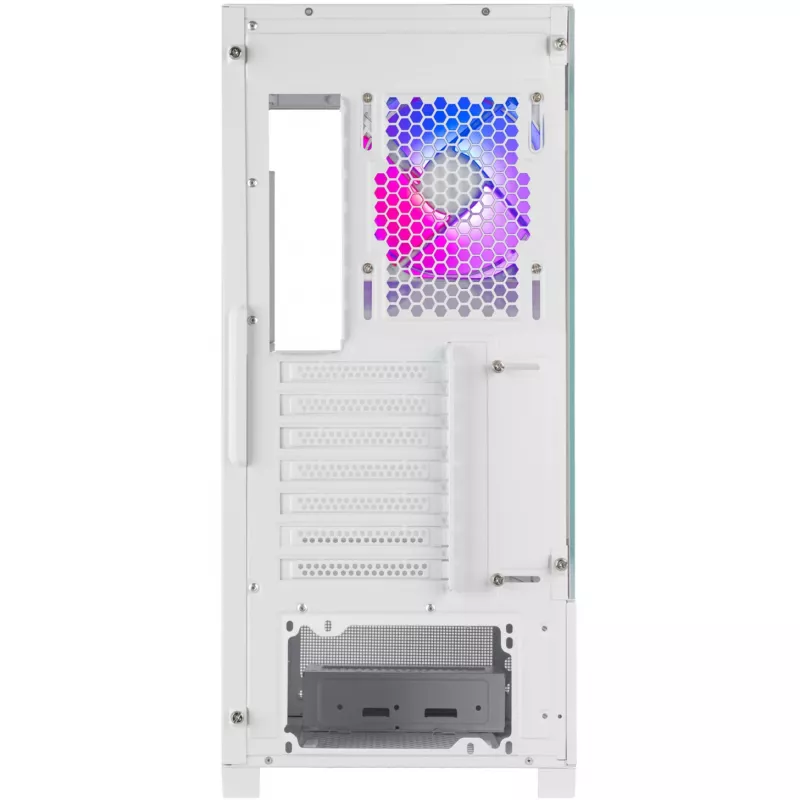 SilverStone Lucid 05 White 270° Panoramic Glass Design Mid-Tower-kotelo