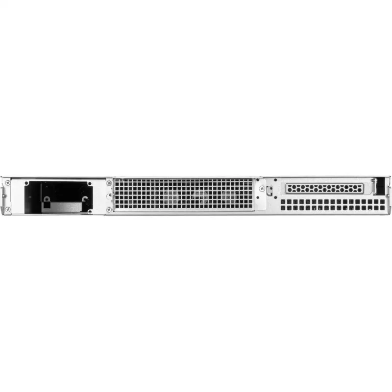 SilverStone RM100 1U rack-kotelo - Mini-ITX, teräs, musta