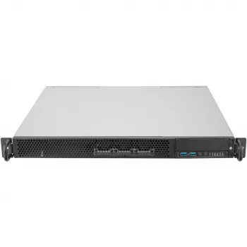SilverStone RM100 1U rack-kotelo - Mini-ITX, teräs, musta