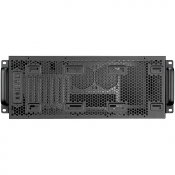 SilverStone RM4A 4U rack-asennuspalvelinkotelo, SSI-EEB, Mesh - tummanharmaa