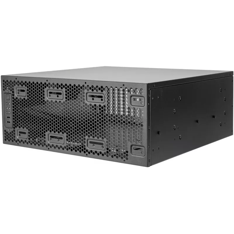 SilverStone RM4A 4U rack-asennuspalvelinkotelo, SSI-EEB, Mesh - tummanharmaa