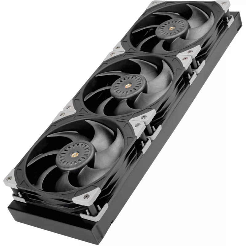 SILVERSTONE TECHNOLOGY SST-XE420 matala CPU-jäähdytin, musta/hopea